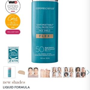 Colorescience Sunforgettable Total Protection Face Shield Flex SPF 50 - Teal